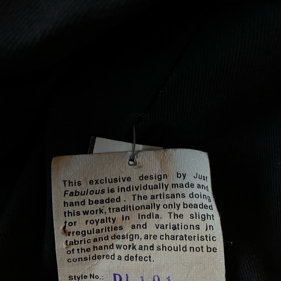 90s Vintage sequins red, white, and black CANDY CANE Christmas jacket 🎄 - Picture 12 of 12